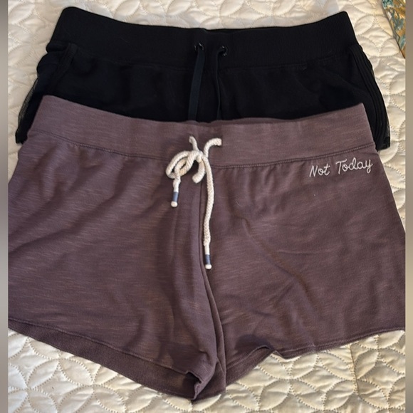 Victoria's Secret Other - Victoria Sport and Pink by Victoria’s Secret Black and Purple Pajama Shorts Smal